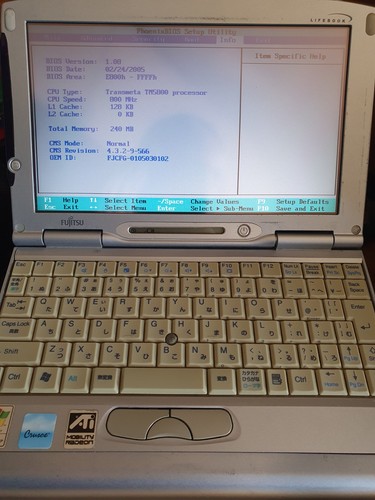 Umpc sub notebook vintage - notebook,