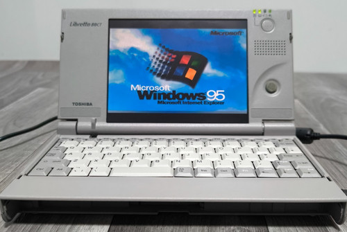 Toshiba libretto 50ct vintage - libretto,